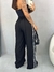 Calça Feminina Casual Retas Com Listras de Cintura Alta - Ilha do Charme - Sua Loja de Roupas e Moda Feminina