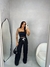Calça Feminina Casual Retas Com Listras de Cintura Alta na internet