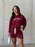 Conjunto Moletom Feminino de Short e Blusa de Manga Longa New York - Ilha do Charme - Sua Loja de Roupas e Moda Feminina