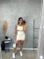 Vestido Um Ombro de Alcinha Regulável