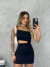 Vestido Um Ombro de Alcinha Regulável - comprar online