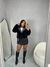 Jaqueta Feminina Com Spike Peluciada Moda Blogueira - loja online
