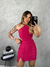 Vestido Feminino Curto de Alcinha Regulável Decotado na Barriga Tecido Lesie