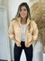 Jaqueta Puffer Feminina Moda Blogueira Grossa Com Gola Alta - loja online