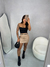 Shorts Saia de Couro com cinto - Ilha do Charme - Sua Loja de Roupas e Moda Feminina