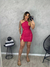 Vestido Feminino Curto de Alcinha Regulável Decotado na Barriga Tecido Lesie na internet
