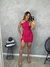 Vestido Feminino Curto de Alcinha Regulável Decotado na Barriga Tecido Lesie - Ilha do Charme - Sua Loja de Roupas e Moda Feminina