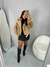 Jaqueta Feminina Com Spike Peluciada Moda Blogueira - loja online