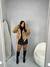 Jaqueta Feminina Com Spike Peluciada Moda Blogueira - comprar online