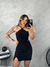 Vestido Feminino Curto de Alcinha Regulável Decotado na Barriga Tecido Lesie - comprar online