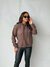 Moletom Flanelado Liso com Capuz e Bolso Canguru Ilha Do Charme - Ilha do Charme - Sua Loja de Roupas e Moda Feminina