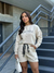 Conjunto Moletom Feminino de Short e Blusa de Manga Longa New York - comprar online