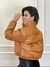 Jaqueta Puffer Feminina Moda Blogueira Grossa Com Gola Alta - loja online