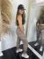 Calça Cargo Jogger Tactel Feminina Com Correntes e Detalhes Refletivos - comprar online