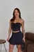 Conjunto Feminino Saia com Cropped em Tecido Fluity – Várias Formas de Amarração e Cores Pastel - comprar online
