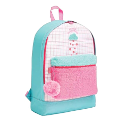 Mochila Escolar Teddy Pelúcia Tilibra
