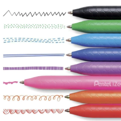 Imagem do Caneta iZee Pentel Esferográfica Retrátil 0,7mm - Unidade