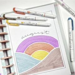 Marca Texto ZEBRA Mildliner Ponta Dupla Cores Quentes com 5 cores - loja online