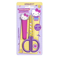 Tesoura Escolar Com Capa Hello Kitty na internet
