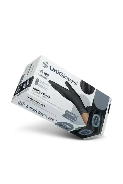 Luva Nitrílica Unigloves - caixa c/ 50 pares TAMANHO:G
