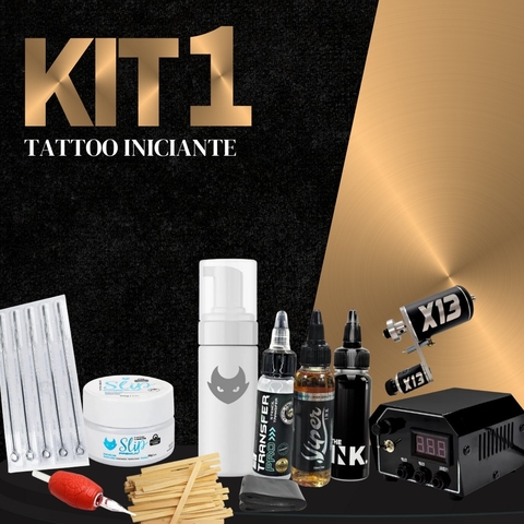 Kit 1 Para Tatuadores Iniciantes - comprar online