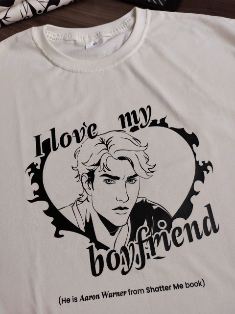 CAMISETA AARON WARNER - I LOVE MY BOYFRIEND