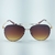 Seventy Marrom haste dourada - comprar online