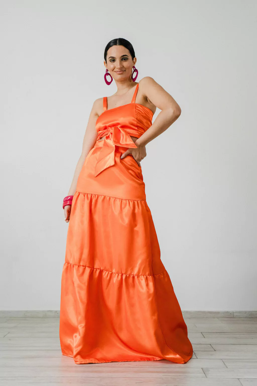 Falda Tangerina Naranja