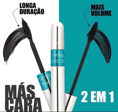 Máscara de cílios 2 em 1 Febella