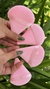 Esponja triangular para pó Rosa Bebê