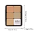 Paleta Carla Secret corretivo, Contorno e blush creme - loja online