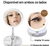 Espelho de Mesa com Led - comprar online