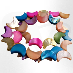 Tira de nacar lunas surtido