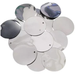 Lentejuelas metal 20mm redonda x 50 grs. - comprar online