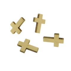 Cruz de madera 22 x 33mm x 10 unidades