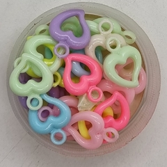 Acrilicos infantiles corazones x 25grs
