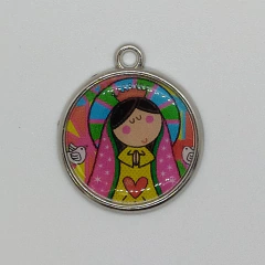 Medalla porfis de fundición dome simple 21mm por unidad - tienda online