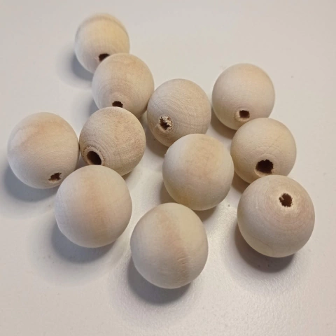 Bolita de madera 16mm x 25 gramos