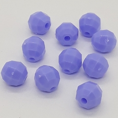 Acrílico pleno facetado redondo 6mm x 25grs aprox en internet