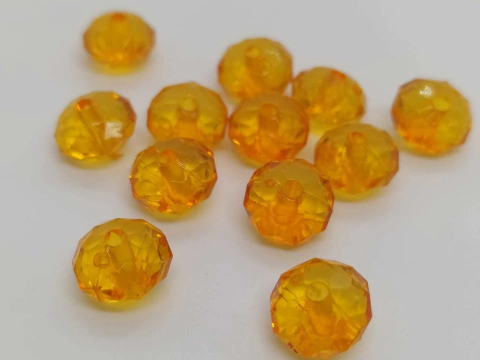 Acrilico transparente dona 10mm x 25grs aprox