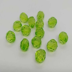 Acrílico transparente facetado redondo 10mm x 25grs aprox - comprar online