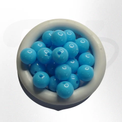 Acrílicos bolitas lisa 8mm x 25grs