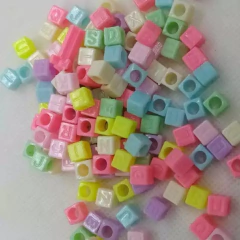 Acrilicos infantiles letras cuadradas x 25grs - comprar online