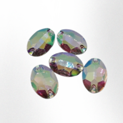 Gema oval 17mmX24mm AB x 25 unidades