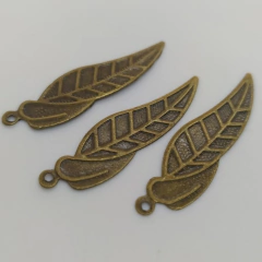 Chapa bronce hoja x 50 unidades