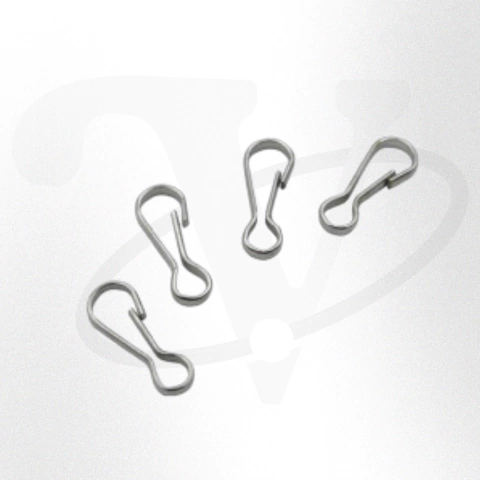 Mosqueton pescado 10mm x 10 unidades