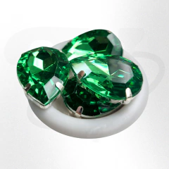 Imagen de Gemas gota brillosas con base 18x25 x 10 unidades