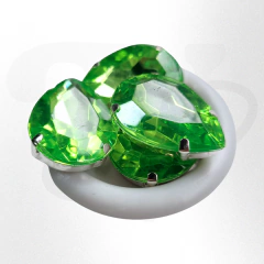 Gemas gota brillosas con base 18x25 x 10 unidades - tienda online