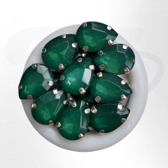 Gemas gota opacas con base 10mmx14mm x 25 unidades - comprar online