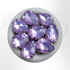 Imagen de Gema gota opaca con base 10mmx14mm x 25 unidades